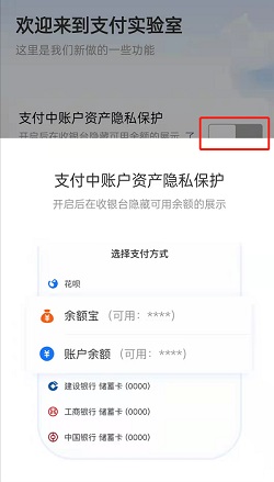 支付宝怎么使用支付实验室？支付宝使用支付实验室操作介绍