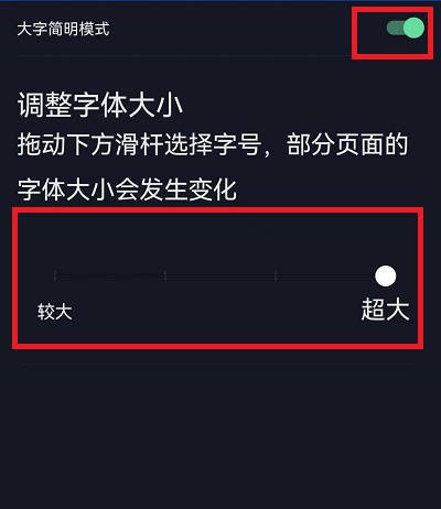 抖音怎么打开大字简明模式？抖音打开大字简明模式操作介绍