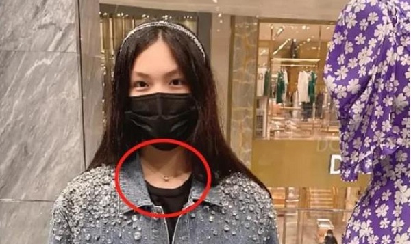 李湘女儿王诗龄太豪，戴9万多项链游迪士尼，网友奉劝低调点